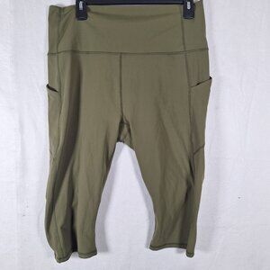 PureLuxe made by Fabletics Green shorts